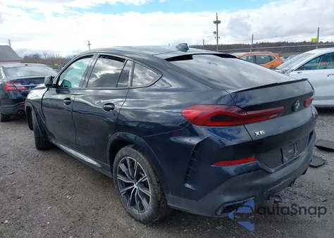 2020 BMW X6 M50I из США, поврежденный, VIN 5UXCY8C05L9C27248